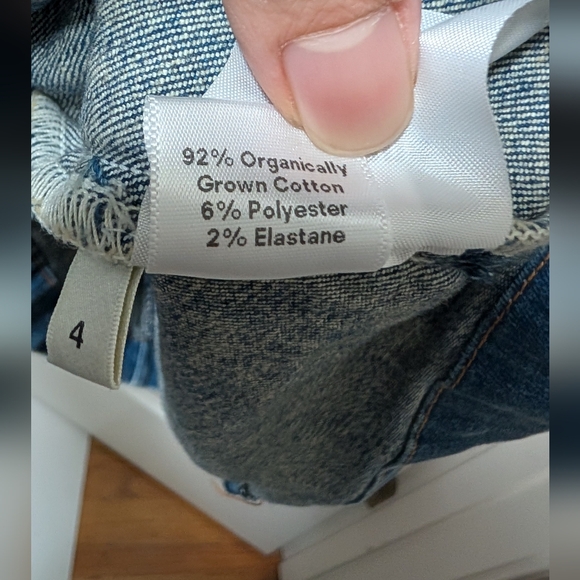 NWT Reformation Romi Denim Midi Dress in Brisbane Size 4 Blue - Picture 6 of 7